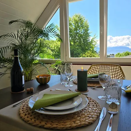 2br Confortable - Fast Wifi - Swiss Tech - Epfl - La Rts - L'unil - Parking Apartamento *