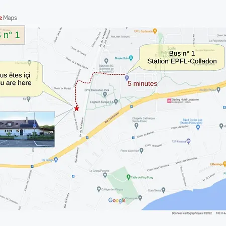 דירה Confortable A Deux Pas De L'epfl - L'unil Ecublens (Vaud)