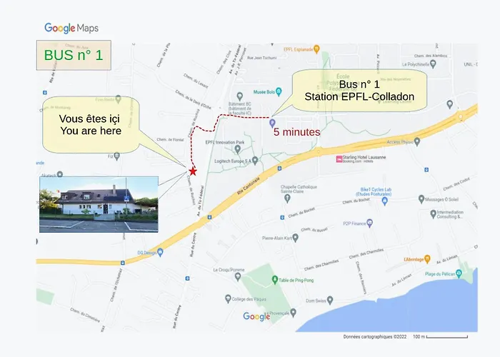 Apartmán Confortable A Deux Pas De L'epfl - L'unil Ecublens (Vaud)